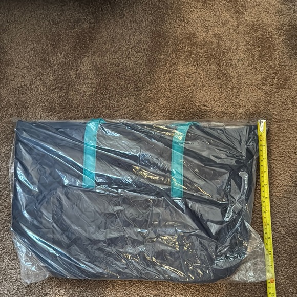 Seattle Mariners Navy and Teal Quilted Tote Bag - Picture 3 of 4